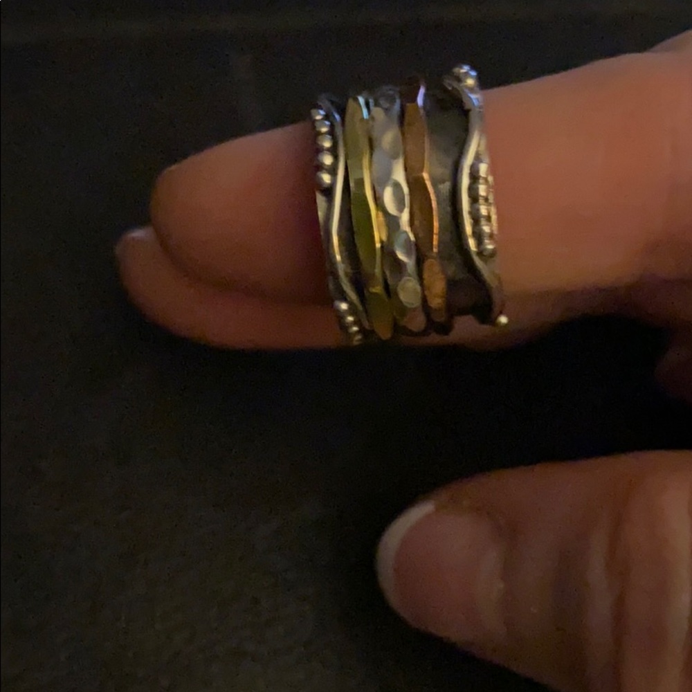 Sterling silver Anxiety ring
